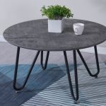 Masuta de cafea, stil modern, inaltime 45cm, Naimeed 805Y-100, Gri