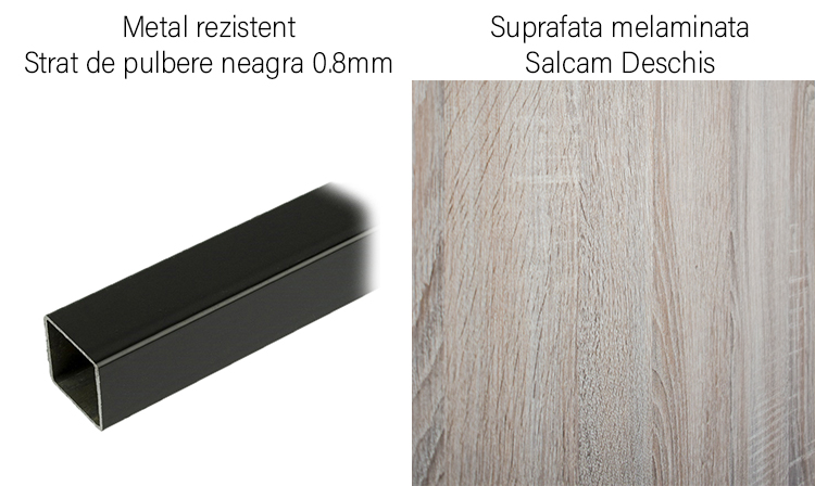 masuta de cafea din salcam moderna detalii