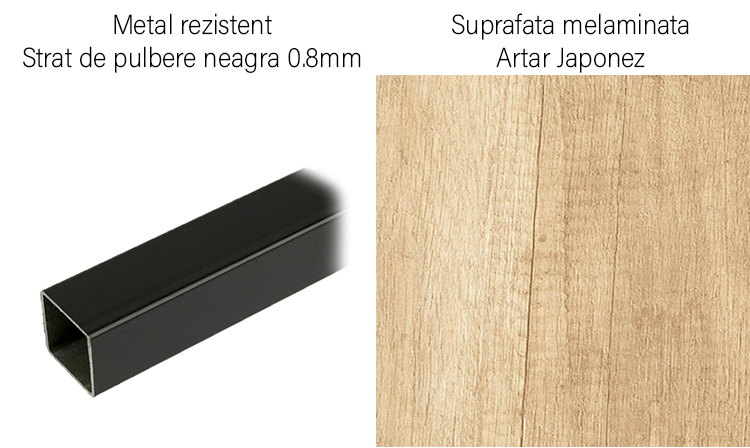 Raft cu 5 polite detalii