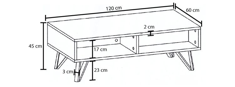 comoda 4 compartimente dimensiuni