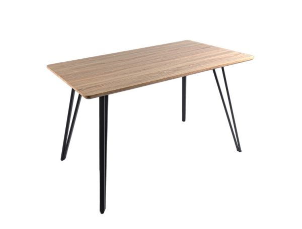 masa bucatarie din salcam deschis naimeed 75cm