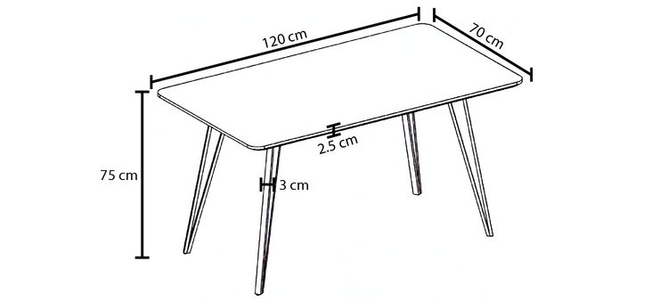 masa bucatarie din salcam dimensiuni