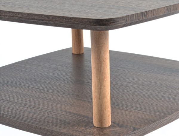 masuta de cafea 45 cm stejar inchis